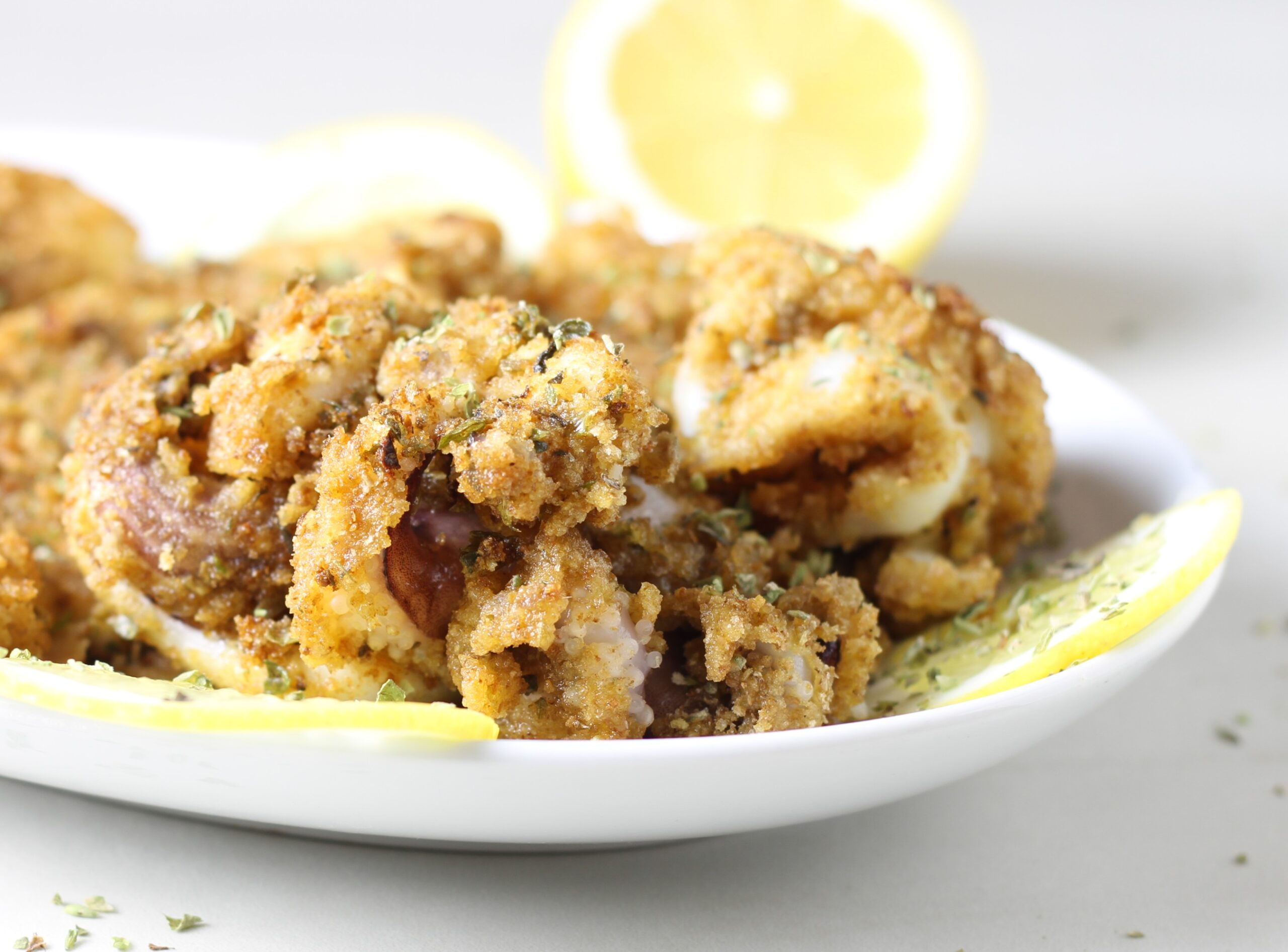 Knusprige Sepia-Cutlets