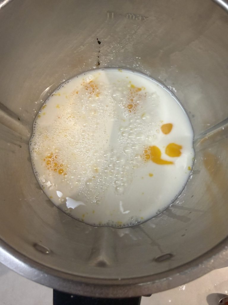 Creme Pâtissière für die Reispuddings