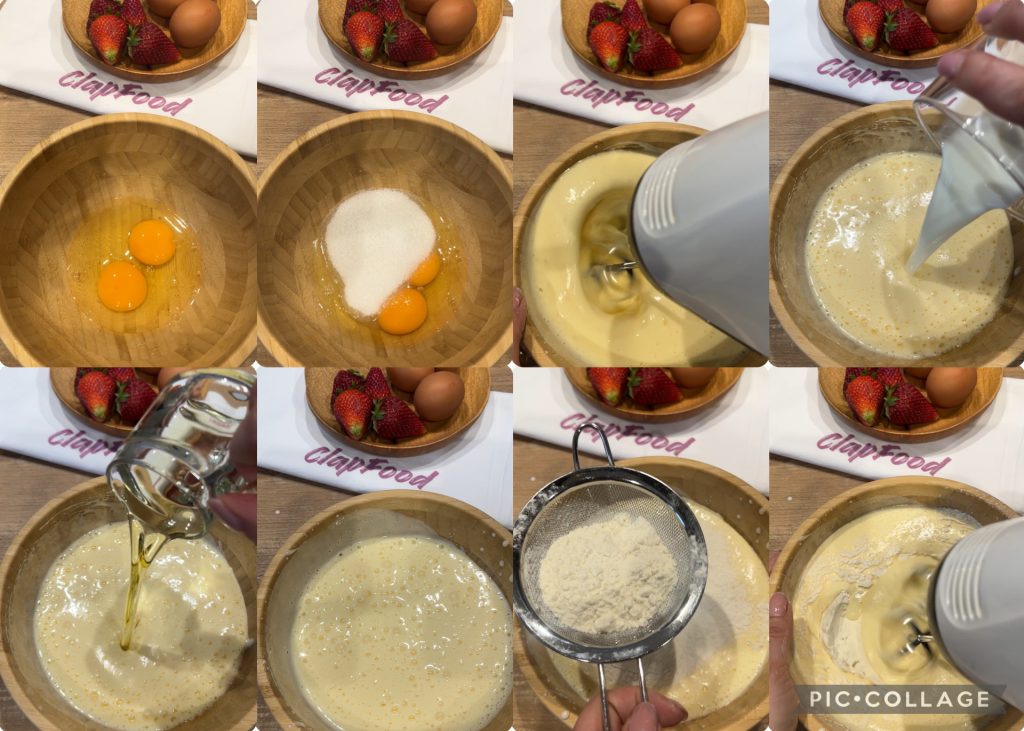 Erdbeerkuchen aus der Pfanne