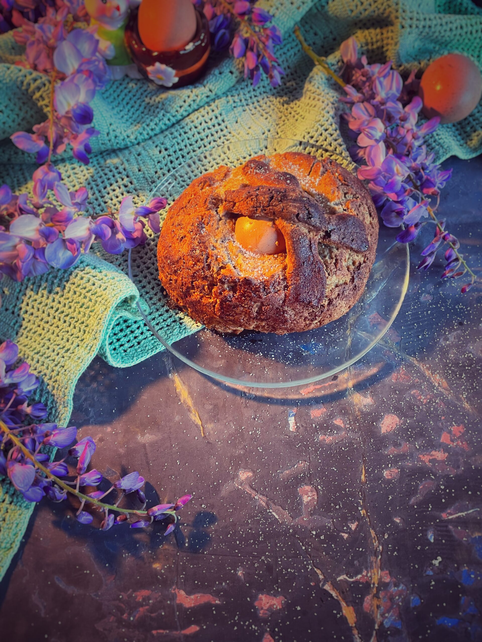 Mona de Pascua: Spanische Rezeptvariante ohne Gluten und mit Lievito Madre