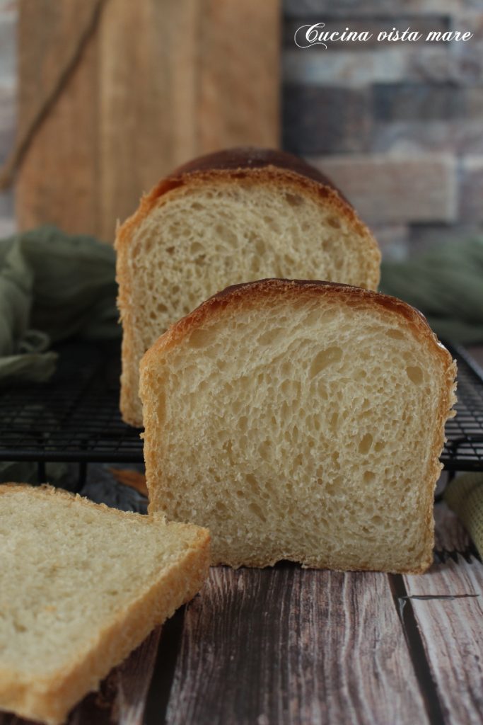 Leichtes Kastenbrot Küche mit Meerblick