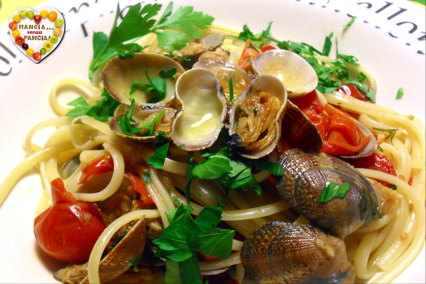 Linguine mit Venusmuscheln und Kirschtomaten