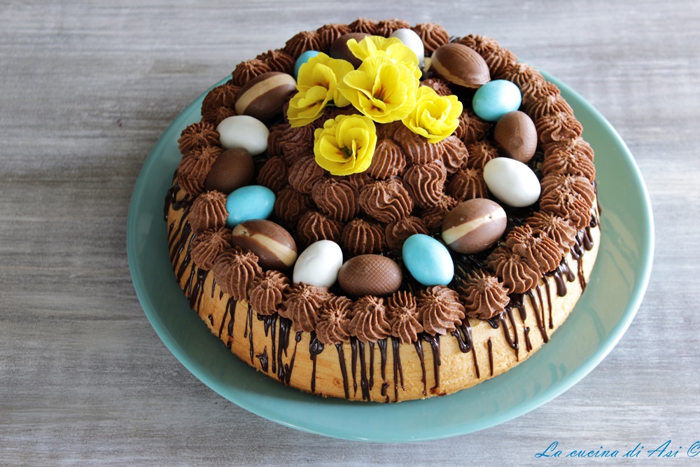 Osternest-Torte