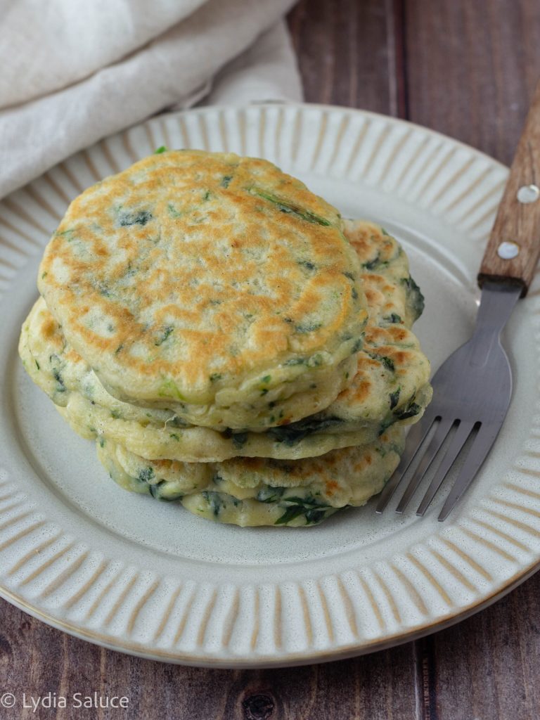 Spinat-Pancakes