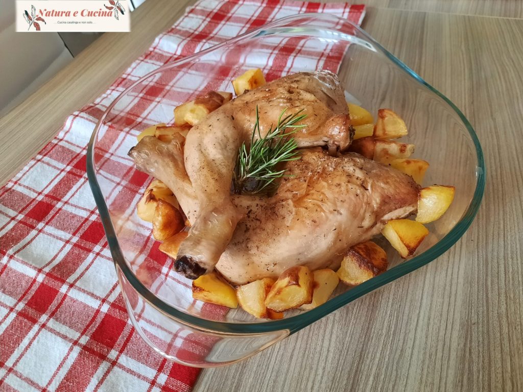 Hähnchen aus dem Ofen