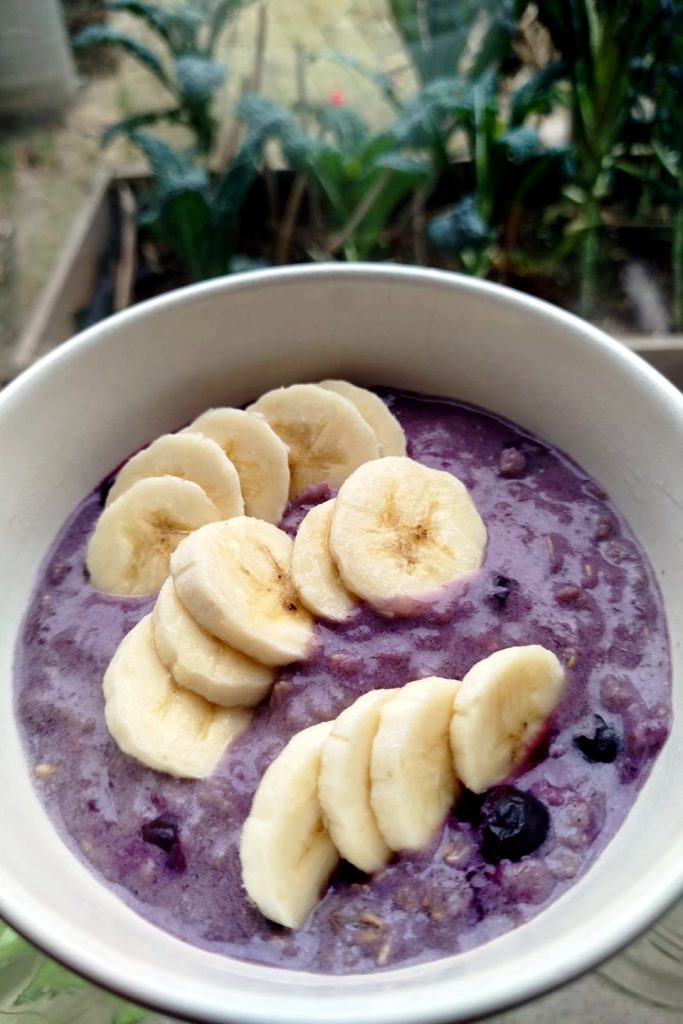 Cremiger leichter Porridge, Mangia senza Pancia