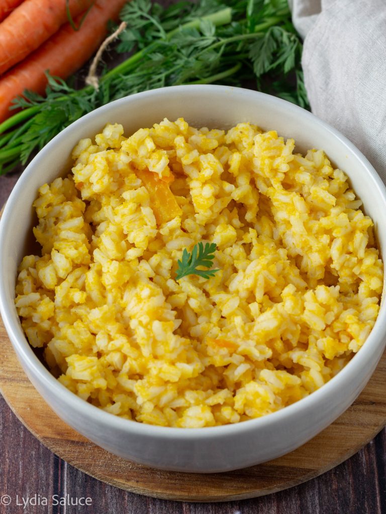 Risotto mit Karottencreme