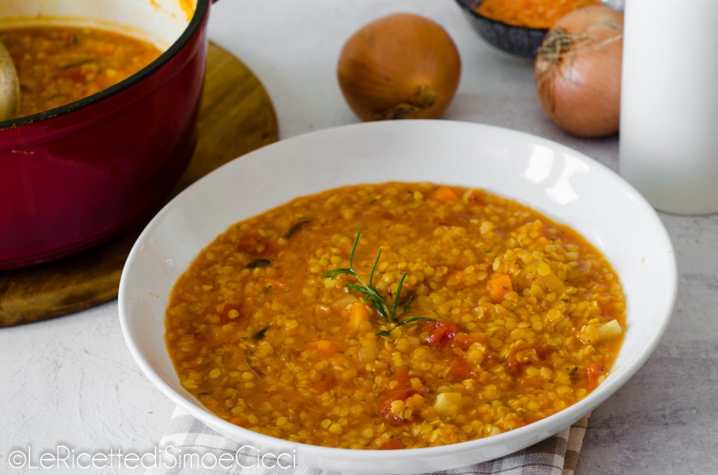 Rote Linsensuppe