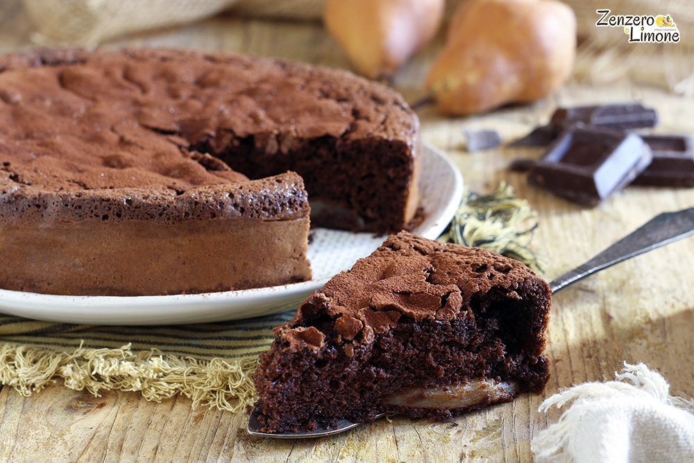 Schokoladen-Birnen-Kuchen