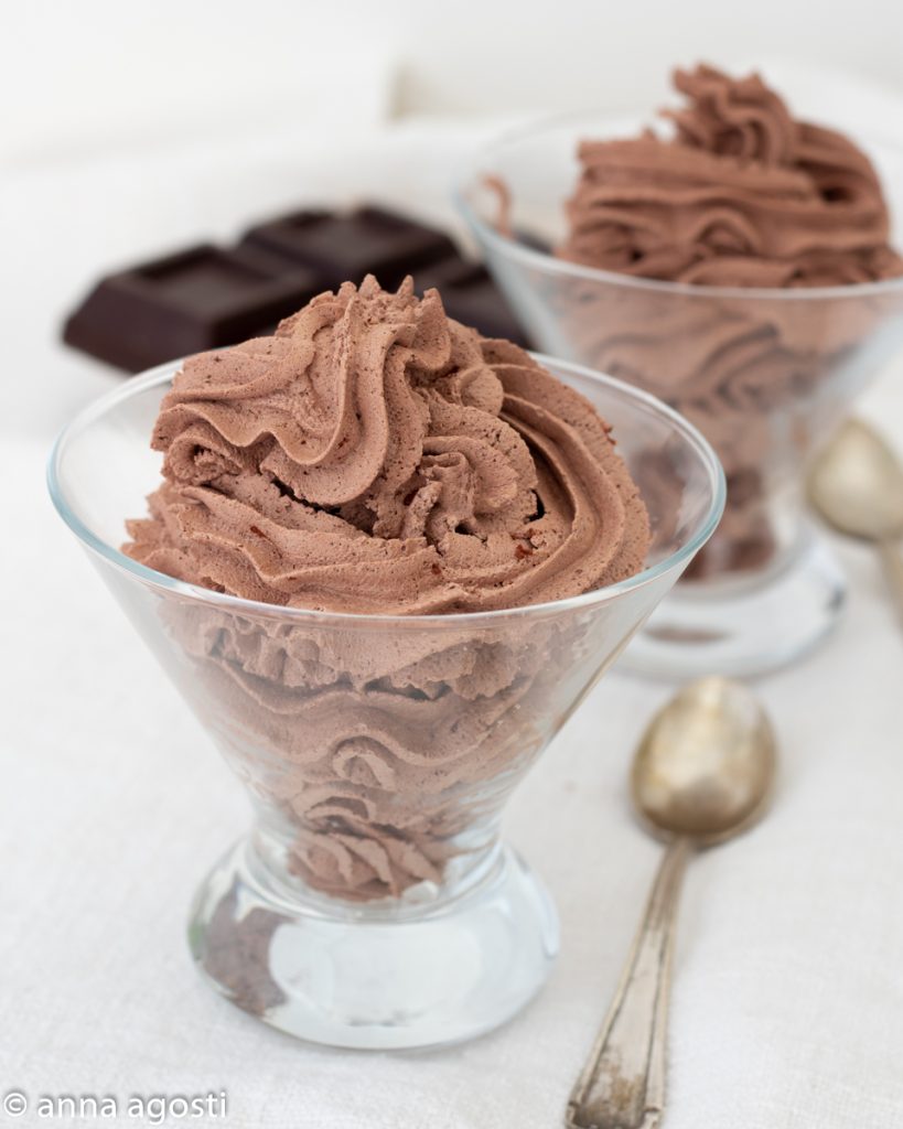 Schokoladenmousse-Dessert