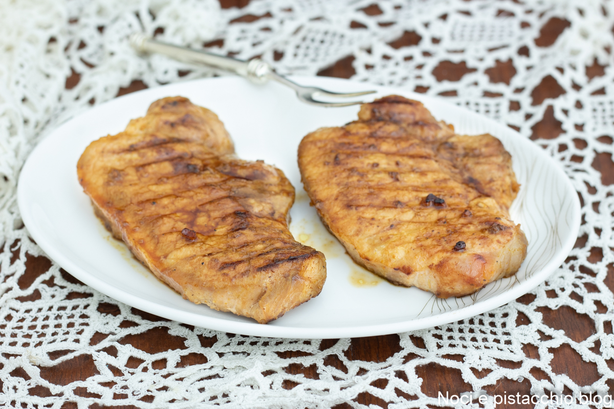 Schweinekamm in der Pfanne