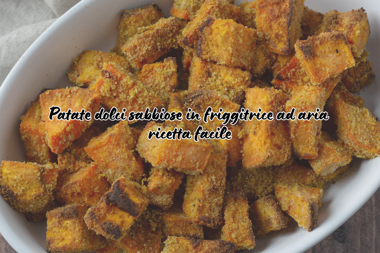 Sandige Süßkartoffeln aus der Heißluftfritteuse: einfaches Rezept