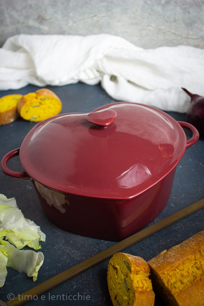 Suppe mit Endivie und Ingwer