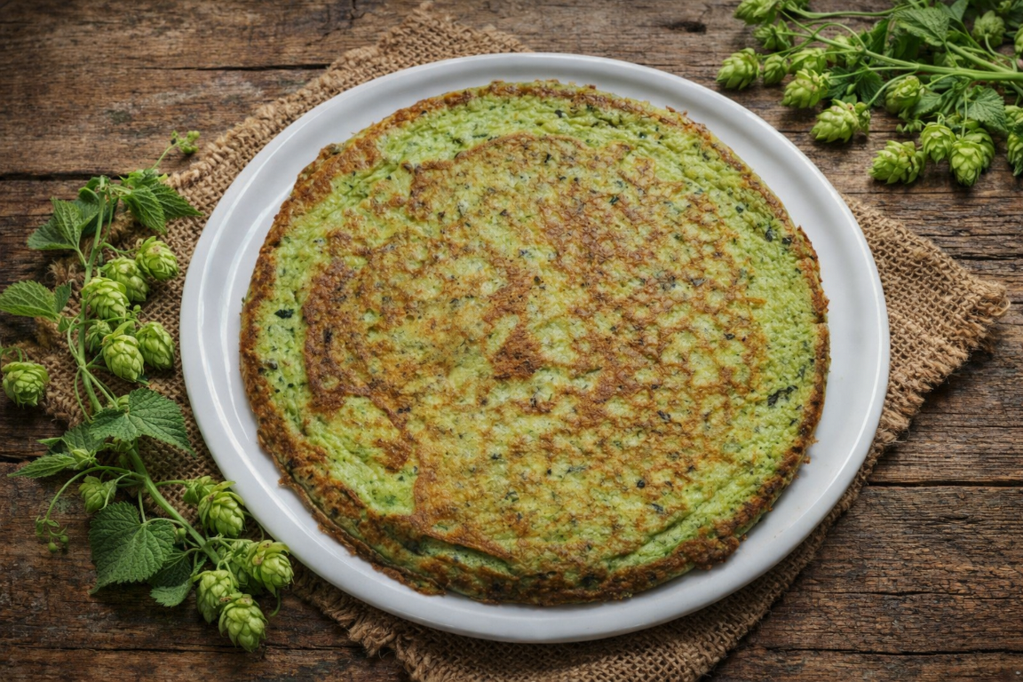 FRITTATA MIT VARTÌS (wilder Hopfen)