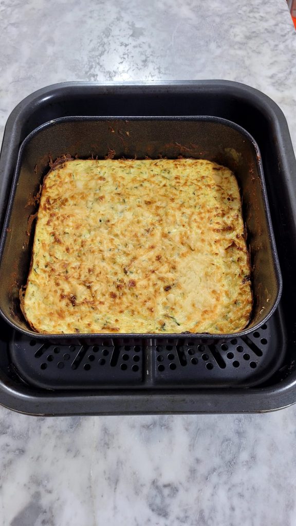 Auflauf etwas abkühlen lassen