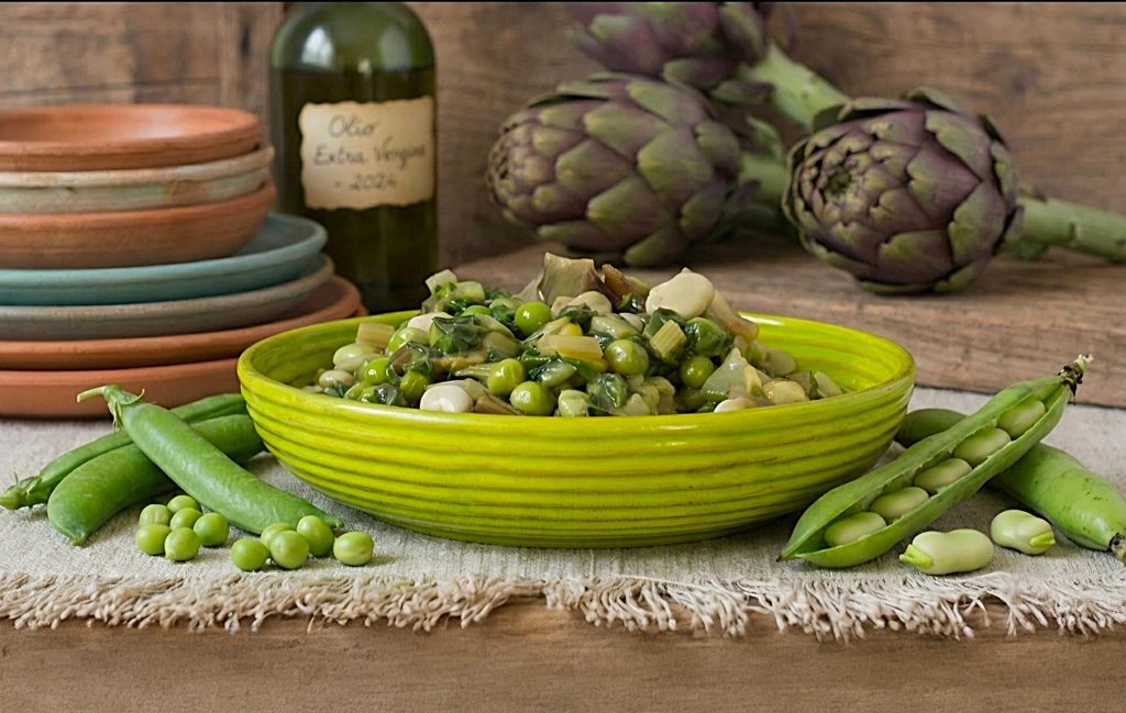 Vignarola Romana: Das Originalrezept mit saisonalem Gemüse