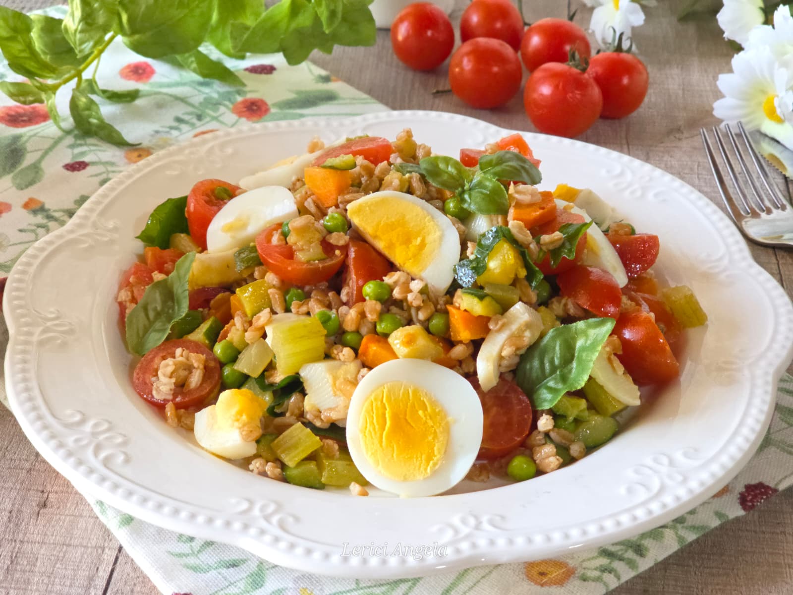 Bunter Farro-Salat – Gesund und in 20 Minuten fertig