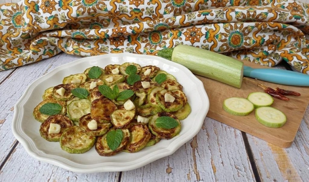 Rezept für Zucchini, die wie Gebratenes aussehen