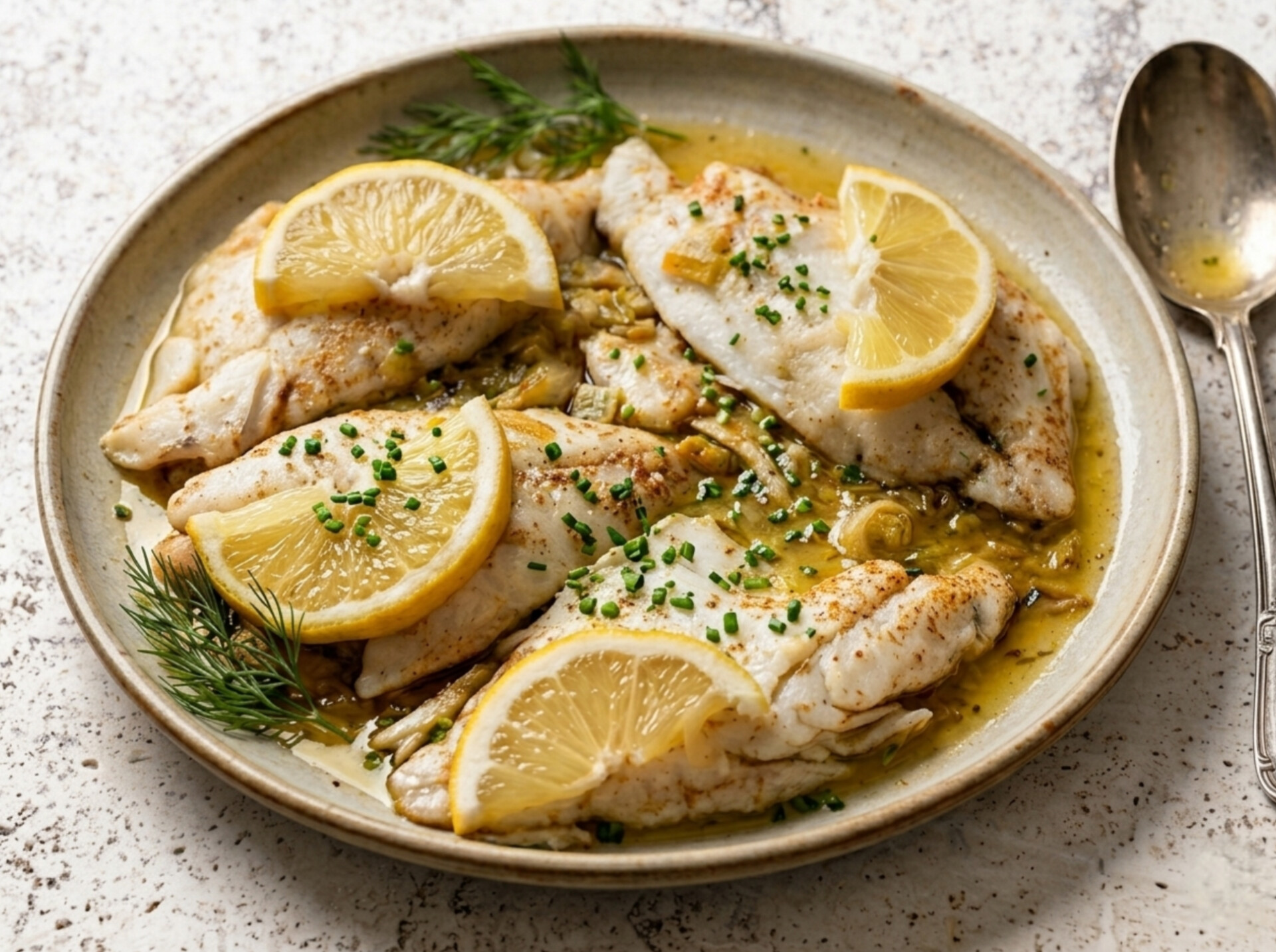 Wolfsbarschfilets nach Müllerinart