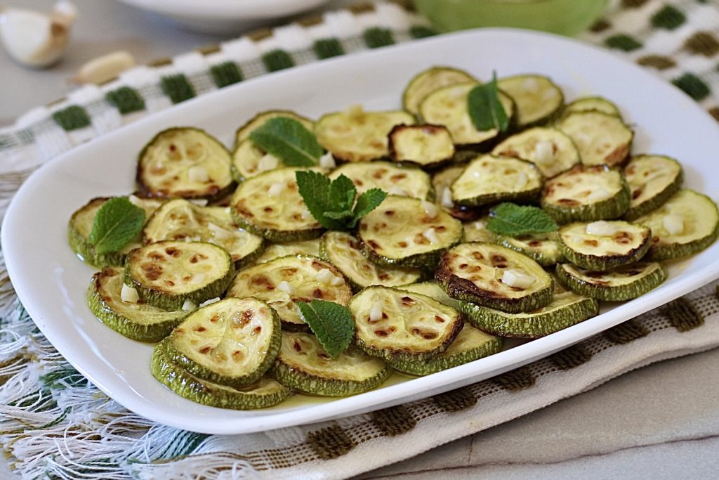 Zucchini alla scapece Rezept aus dem Ofen, leicht und lecker!