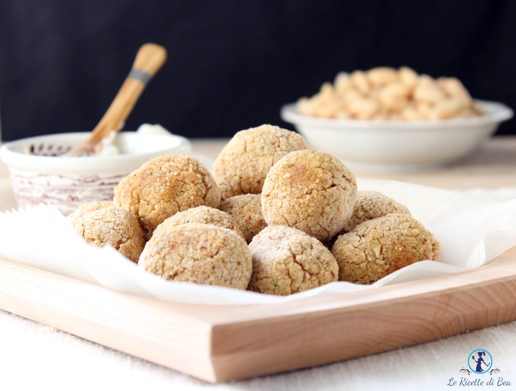 Bällchen aus Bohnen