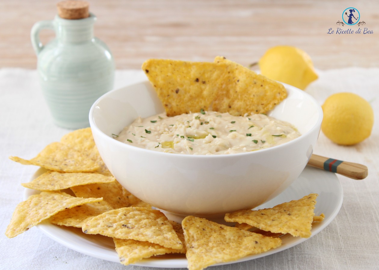 Hummus aus Cannellini-Bohnen ohne Tahina