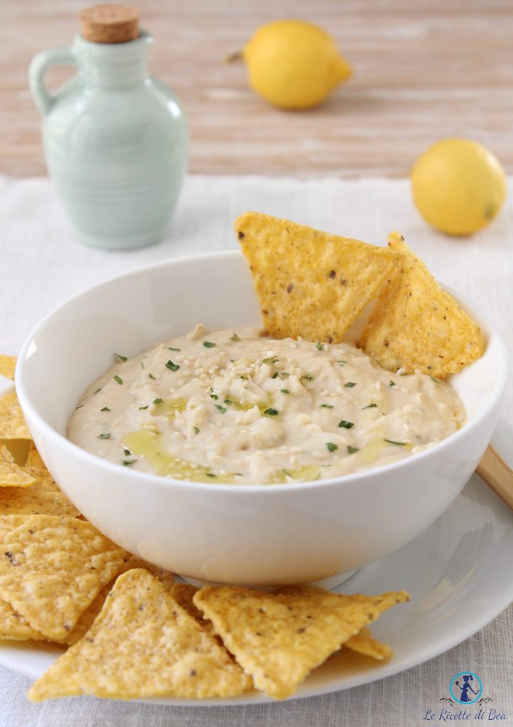 Hummus aus Bohnen ohne Tahina