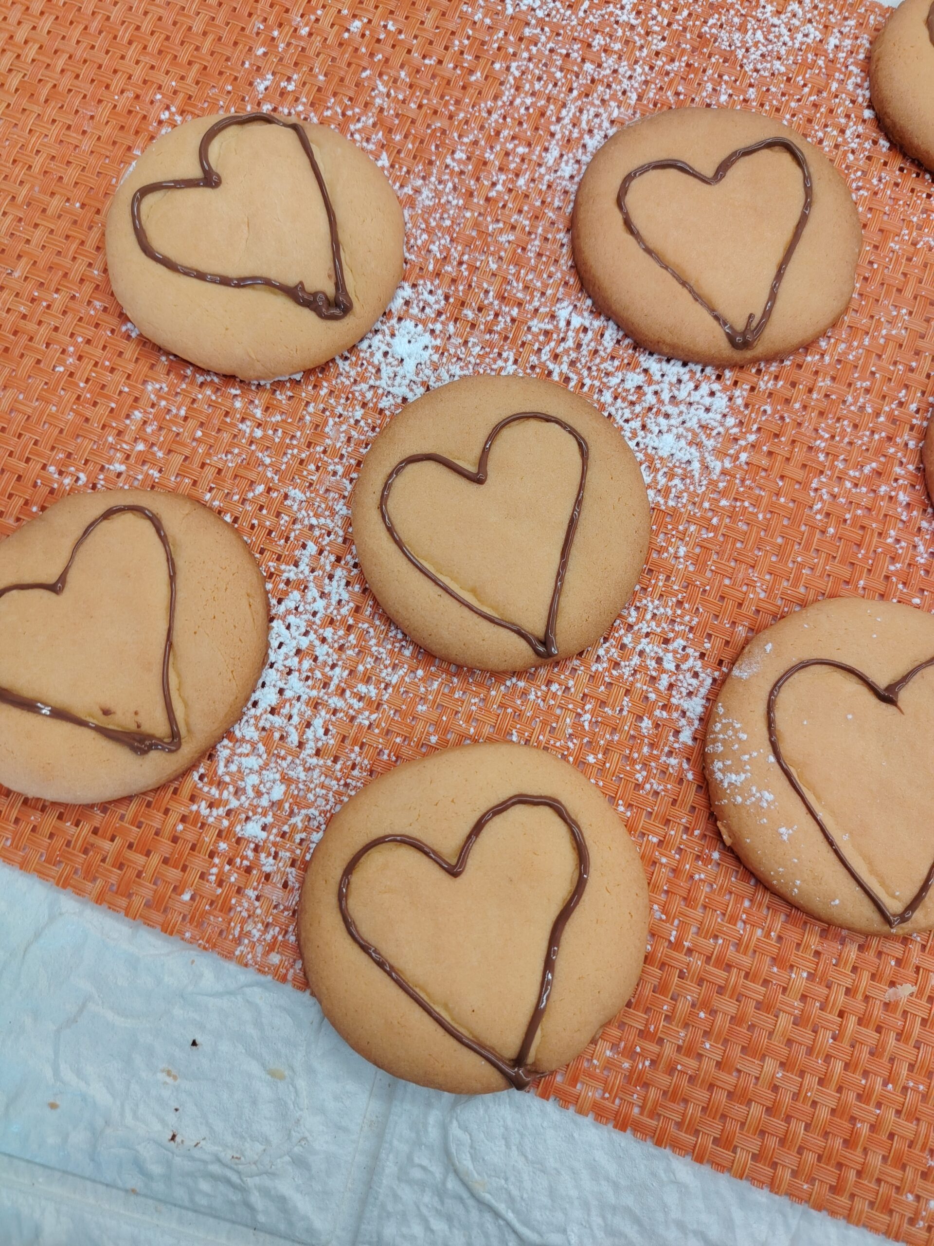 Große Butterkekse, mürbe und perfekt zum Eintauchen