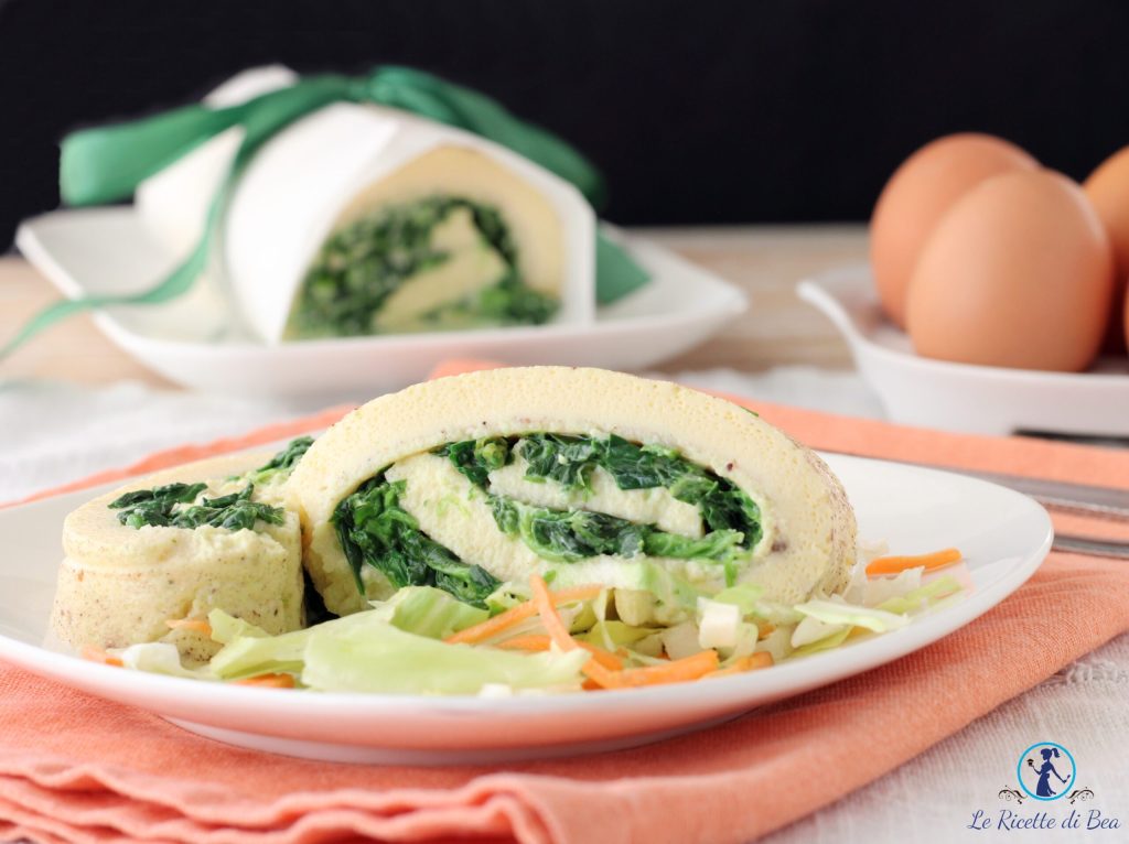 Eier Spinat und Robiola