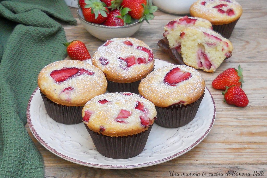 Erdbeermuffins