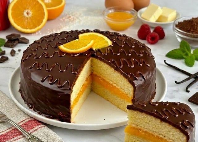 Fiesta-Orangen-Torte