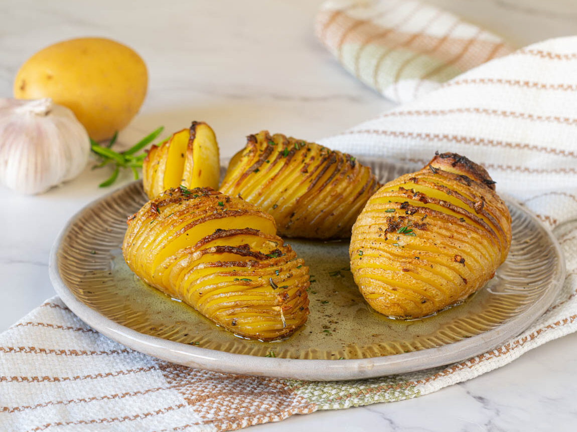 Hasselback-Kartoffeln