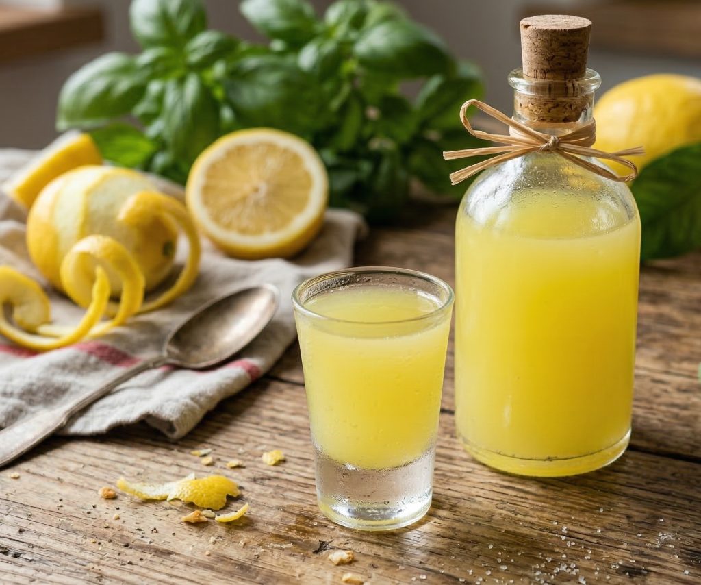 hausgemachter Limoncello