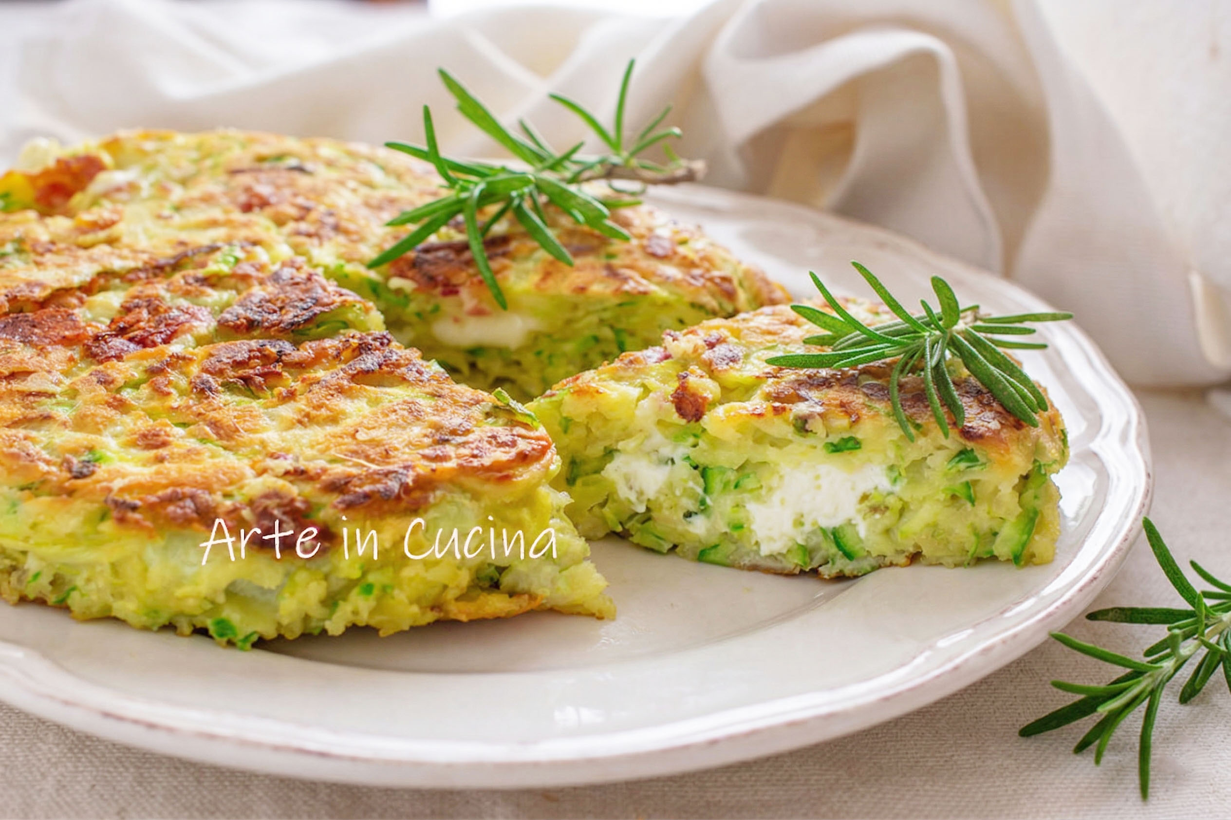 HERZHAFTE QUICHE MIT RICOTTA UND ZUCCHINI