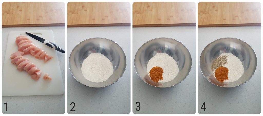 hähnchenbrust mit erbsen