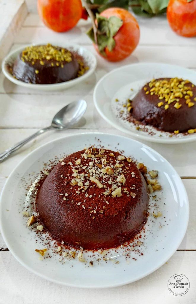 Perfekter Kaki-Kakao-Pudding: Nur 2 Zutaten für ein cremiges Schokoladendessert ohne Backen