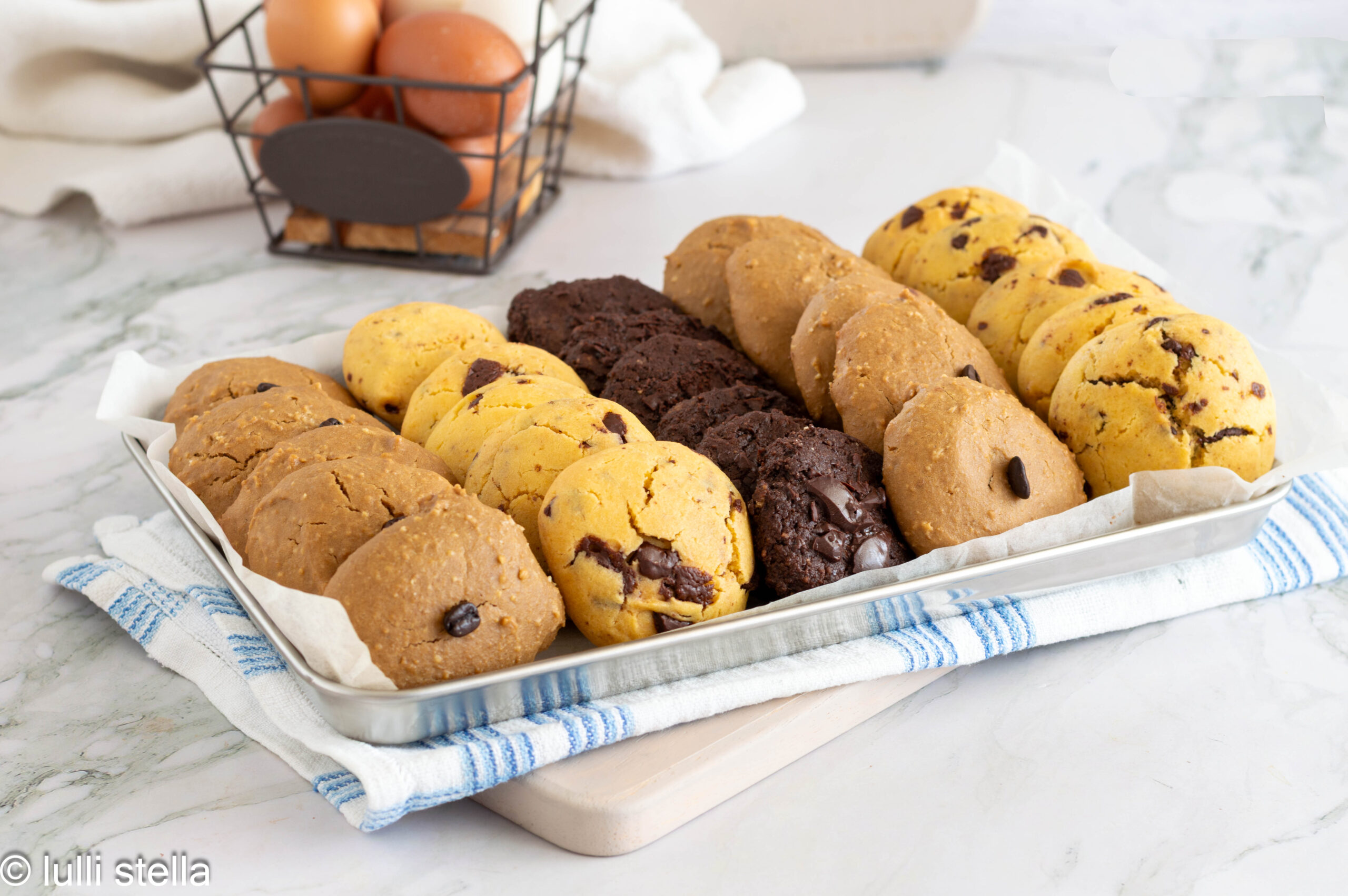 Glutenfreie Kekse: eine einfache Basis mit 4 verführerischen Varianten (Schokolade, Kakao und Kaffee)