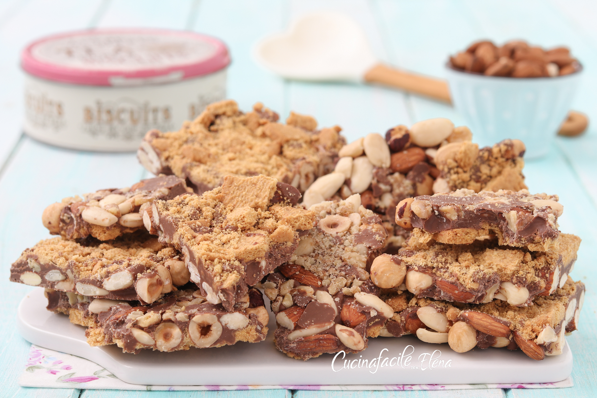 Knuspriger Keks- und Schoko-Crunch