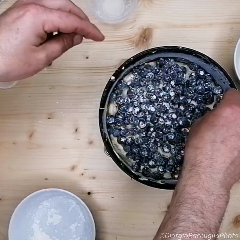 Blaubeer-Schoko-Kuchen