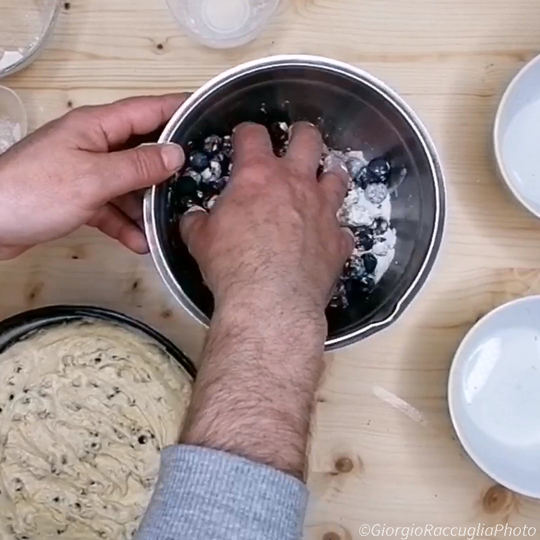 Blaubeer-Schoko-Kuchen