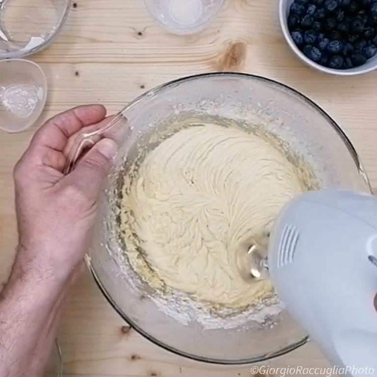 Blaubeer-Schoko-Kuchen