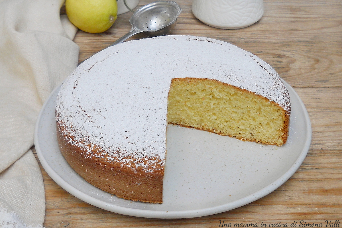Kuchen mit griechischem Joghurt