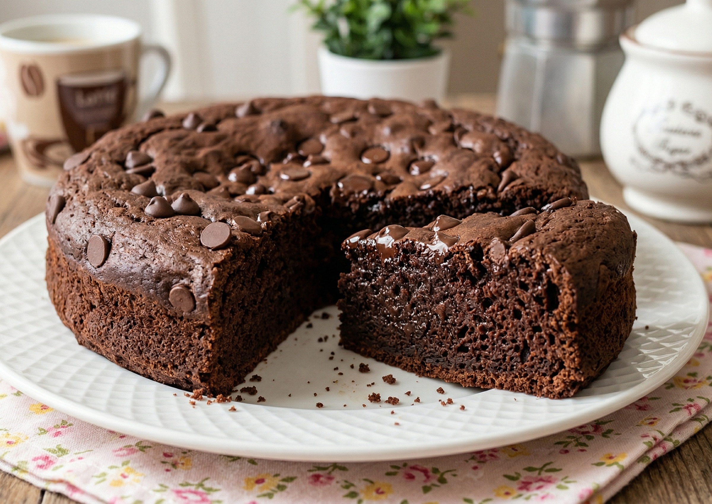 Saftiger Ricotta-Kakao-Kuchen: das Geheimnis für einen feuchten und schmelzenden Teig ohne Butter