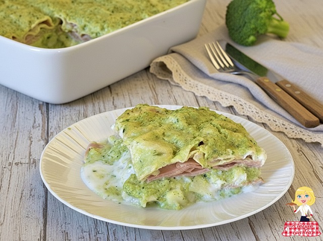 LASAGNE BROKKOLI UND KOCHSCHINKEN