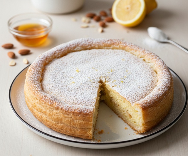 Mazzini-Kuchen mit Blätterteig