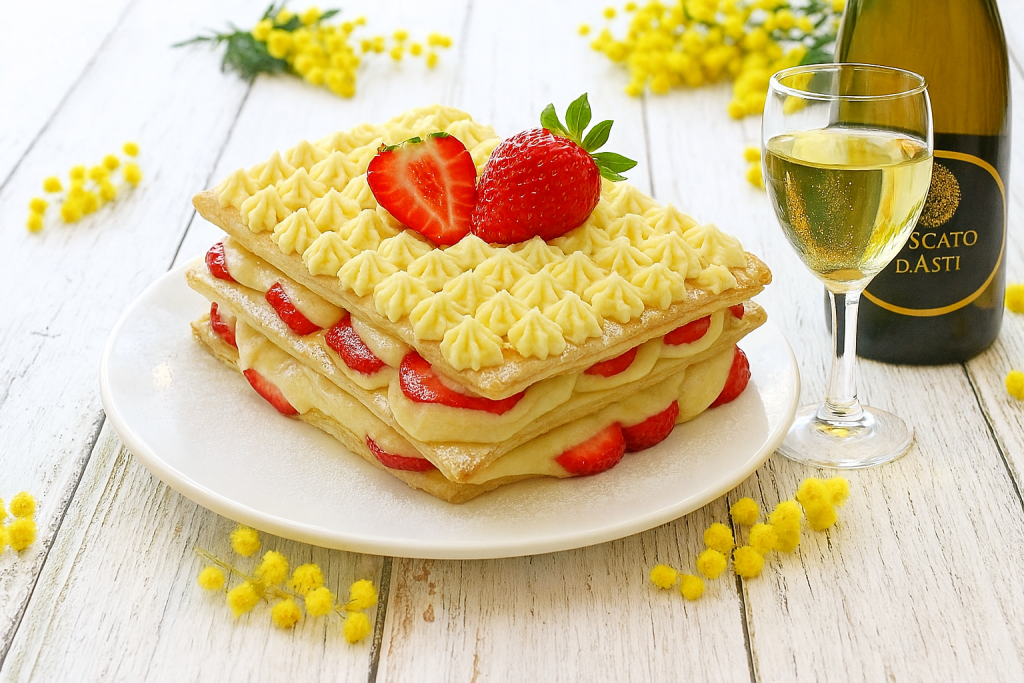 Millefeuille Mimosa
