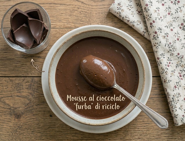 Cleveres Schokoladen-Mousse zum Wiederverwenden (ohne Eier)