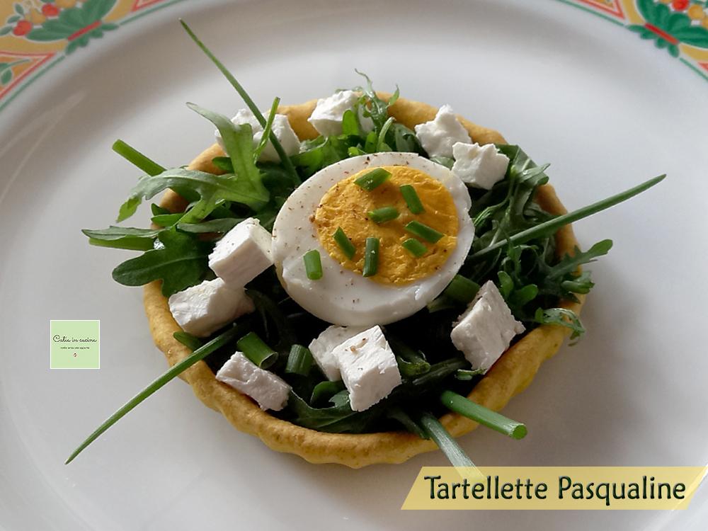 Pasqualine-Törtchen mit Rucola
