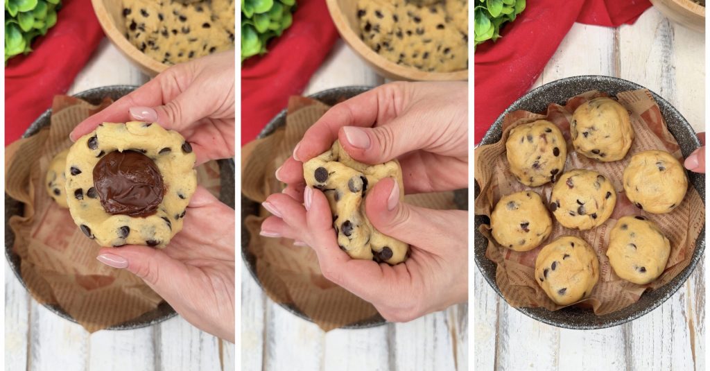 Scoopable Cookie Pie aus der Heißluftfritteuse