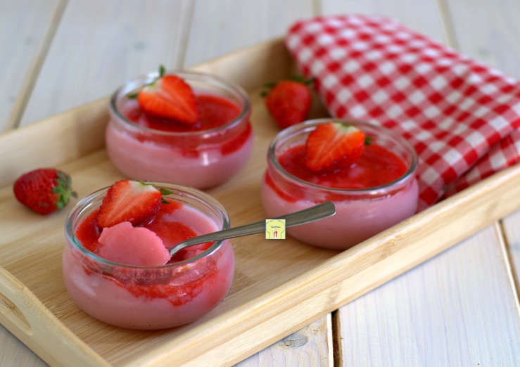 Erdbeerpudding